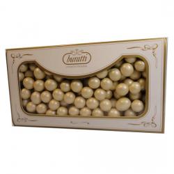 Confetti Buratti nocciole perle bianco 500 gr 1