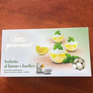 Confetti Buratti Tenerezze Gourmet Sorbetto limone e basilico