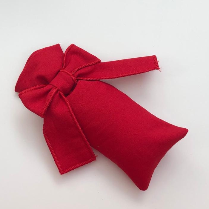 Sacchetto rosso con fiocco per laurea - Confetti & Bomboniere