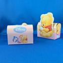 Bomboniera scatolina portaconfetti Disney Winnie the Pooh rosa 3