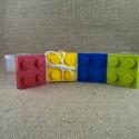 Bomboniera scatola plexiglass lego per confetti 2