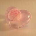 Bomboniere saponetta a cuore baby rosa 2