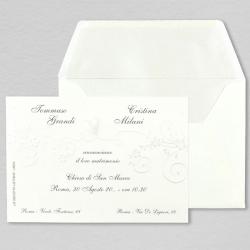 Partecipazione nozze con invito 1