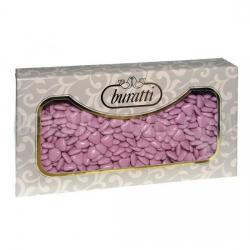 Confetti Buratti cuoricini di cioccolato lilla 1