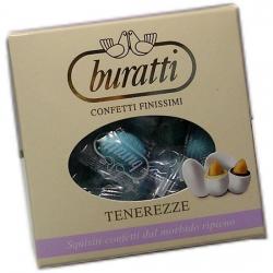 Confetti Buratti Tenerezze celeste incartato 2