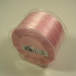 Nastro per bomboniere nascita battesimo Rosa doppio raso mm10 1