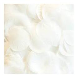 Petali bianchi in tessuto per matrimonio - Confetti & Bomboniere