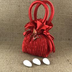 Portaconfetti borsetta rosso 2