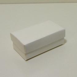 Scatolina portaconfetti seta bianca rettangolare 1