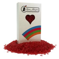 Riso allegro rosso per matrimonio 1