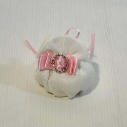 Portaconfetti mini puffo rosa con fibbietta 1
