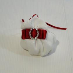 Portaconfetti mini puffo rosso con fibbietta 1