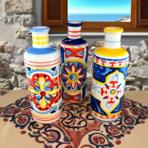 Vaso in ceramica colorata