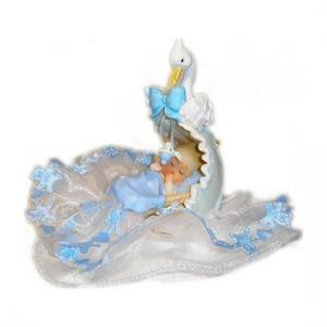 Cake topper bimbo che dorme