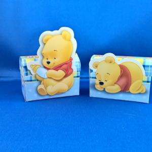 Bomboniera scatolina portaconfetti Disney Winnie the Pooh celeste