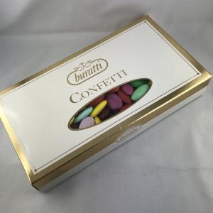 Confetti Buratti cioccolato fondente colori forti
