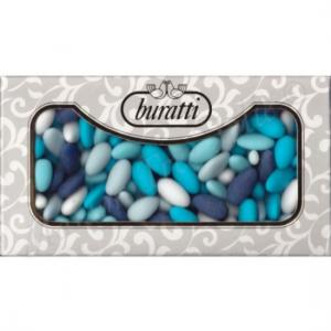 Confetti Buratti mandorla sfumata azzurra