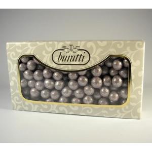 Confetti Buratti nocciole perle lilla 500 gr