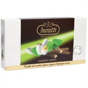 Confetti Buratti nocciole perle verdi 500 gr - Confetti & Bomboniere