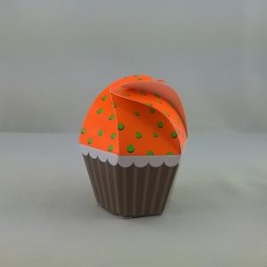 Scatolina Cupcake Arancione