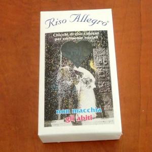 Riso allegro Blu per matrimonio