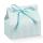 Scatolina per confetti Battesimo Nascita azzurro