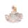 Cake topper bimba con cicogna