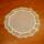 Portaconfetti Centrino organza con foglie