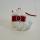 Portaconfetti mini puffo rosso con fibbietta